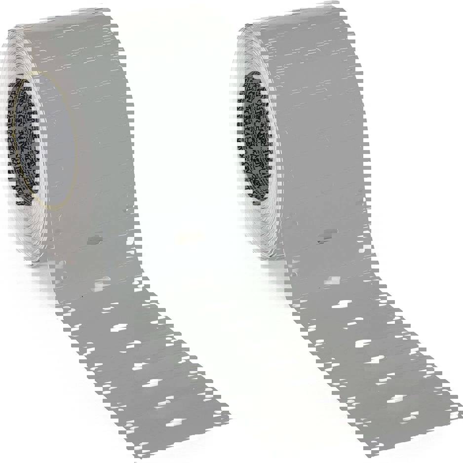 Brady - B-7598, Polyester Kabelanhänger, Silber (60 x 10 mm)