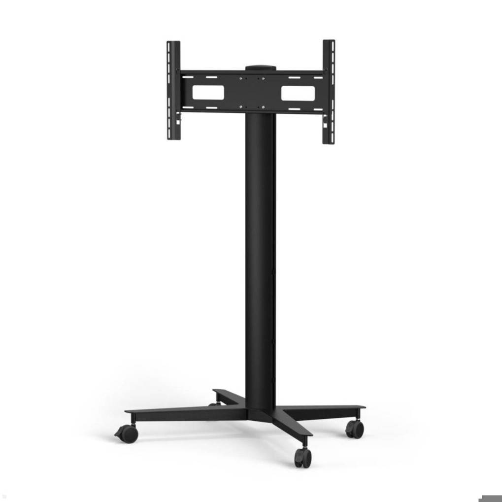 SMS - K12-025-1 (FH MT 1450) Mobiler Monitorständer – bis 75 Zoll, Schwarz