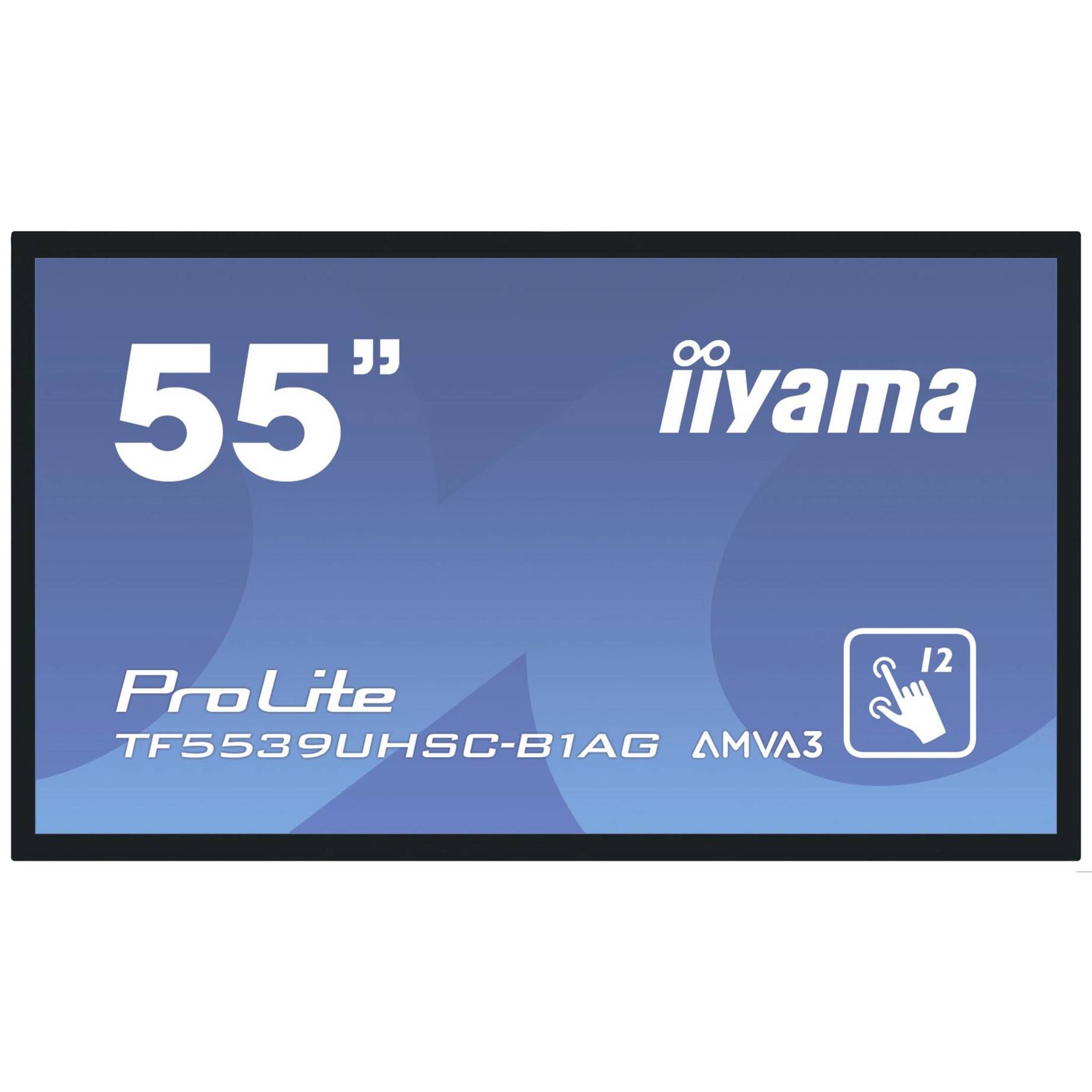 Iiyama - TF5539UHSC-B1AG 55IN IPS 4K Touch Display – 55 Zoll, Ultra HD, Schwarz