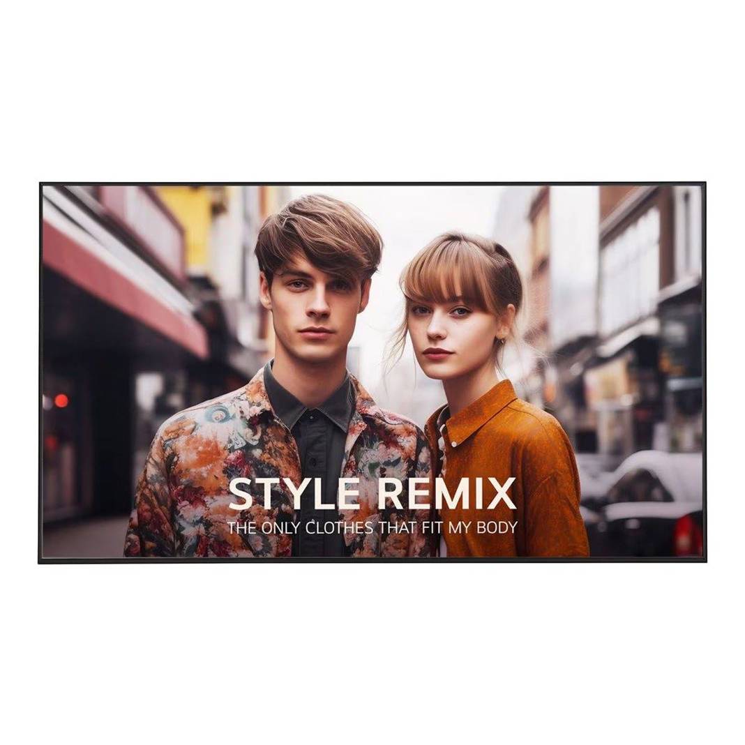 LG Electronics - 165Zoll - LCD-TV mit LED-Hintergrundbeleuchtung (Schwarz) Digital Signage Pro:Idiom integriert webOS 4K