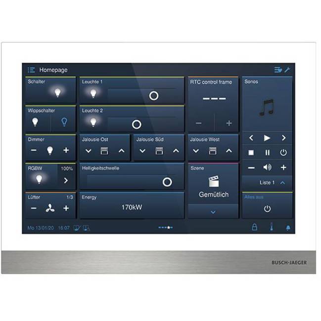 Busch-Jaeger - H8237-4W-03 IP Touch Weiß (Leichtgewicht)