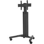 Chief - MPAUB - Medium Fusion TFT/LCD-TV Rollwagen (180.1cm Höhe, 40kg max. Tragkraft, Schwarz)