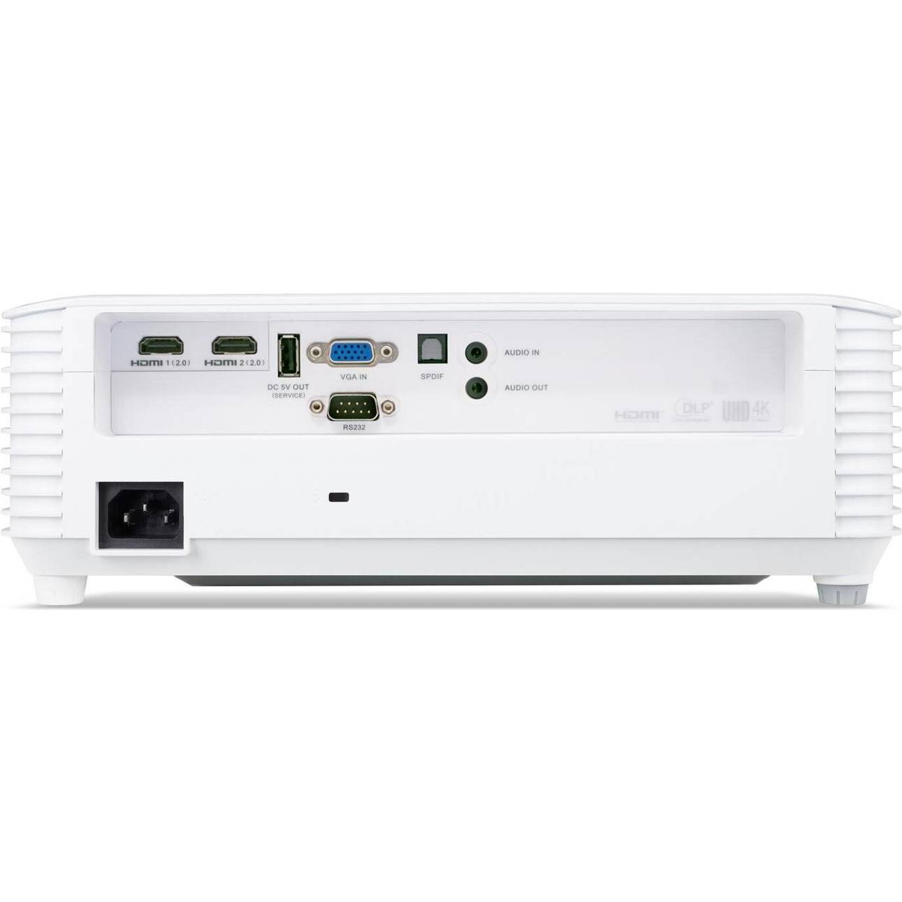 Acer - H6815ATV, Beamer (Digital-Projektor) Weiß - UHD 4K/HDMI/4000 lm/16:9, Heimkino
