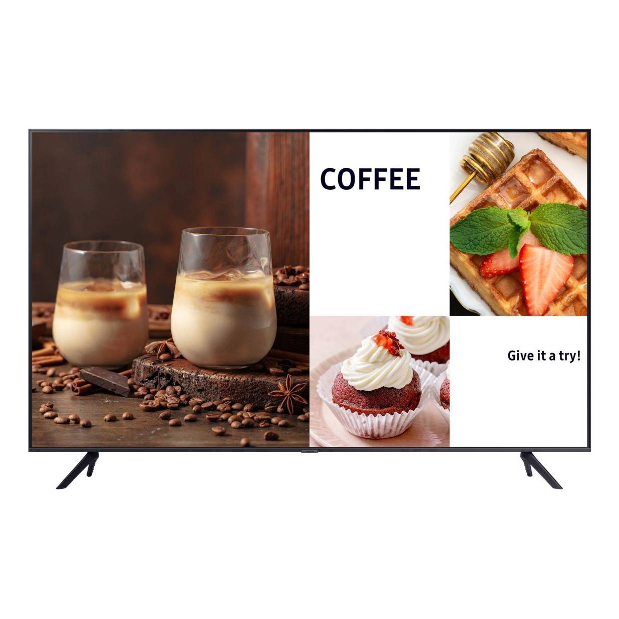 Samsung - BE85C-H - 85" UHD Display mit Bluetooth®, WLAN, Integrierten Lautsprechern, HDR10+ und UHD-Auflösung